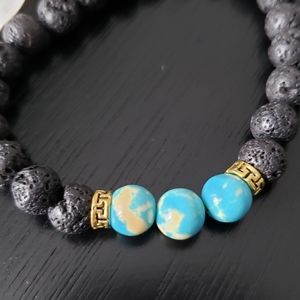 lava rock bracelet